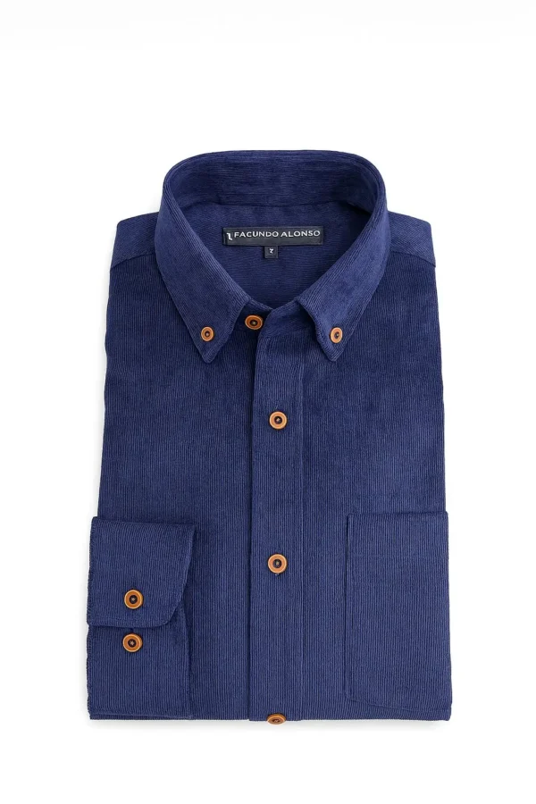 Camisa Cotele Azul
