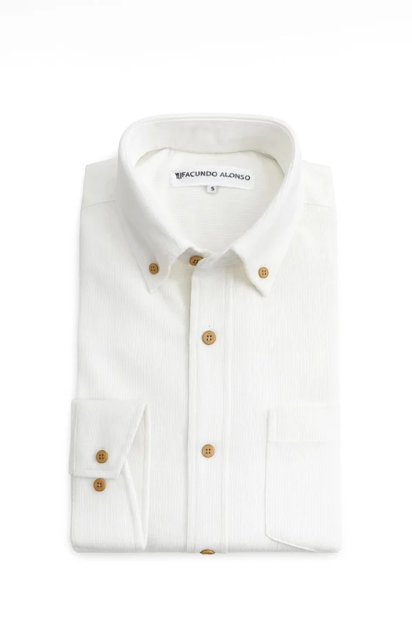Camisa Cotele Blanca