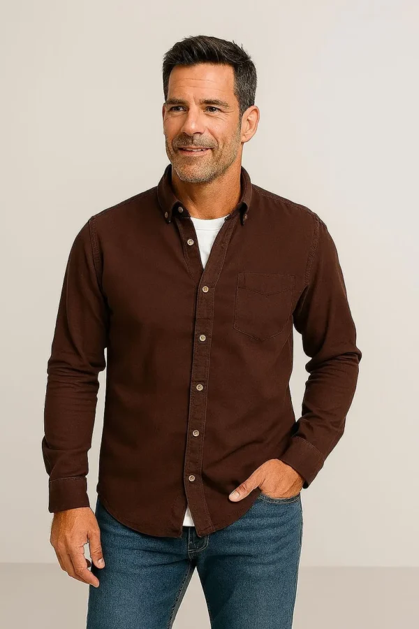 Camisa Cotele Cafe