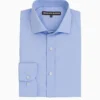 Camisa Popelin Strech Celeste