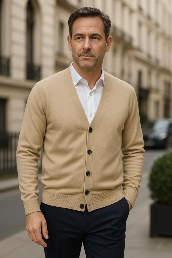 Cardigan Office Camell