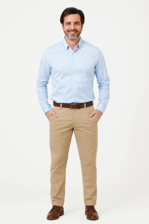 Pantalon Beige