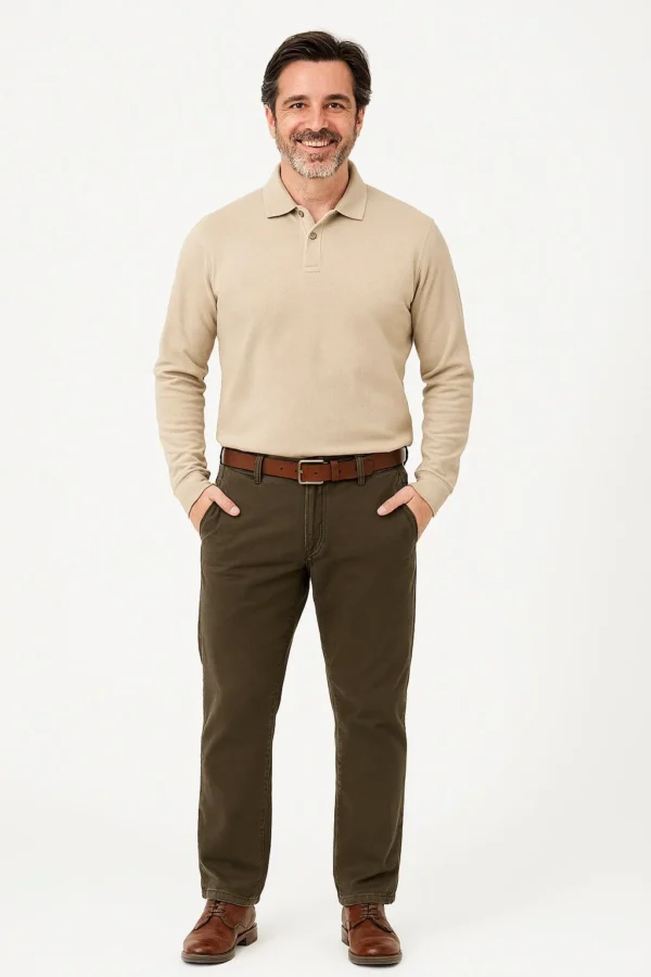 Pantalon Cafe